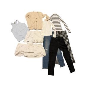 Girls Clothing Lot 8–10 Years Designer & Athletic Bundle (12 Pcs) w/ Rothy’s sz6